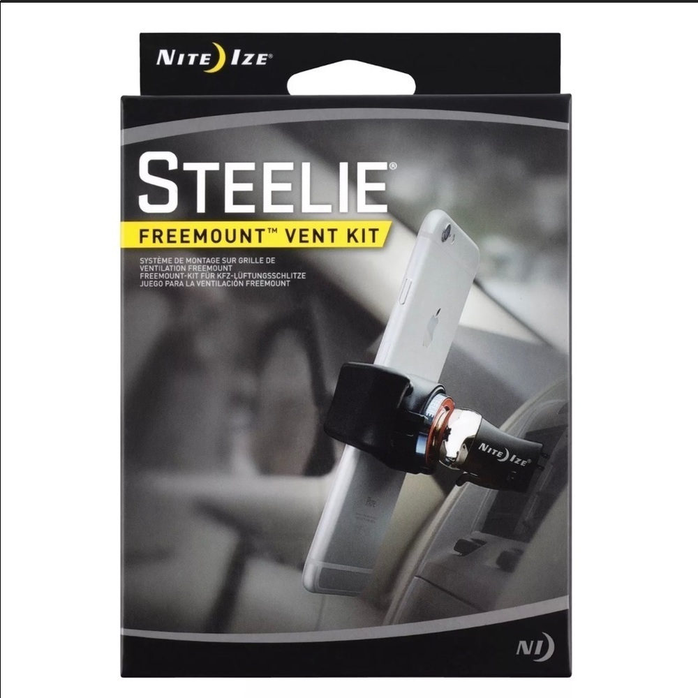 Nite Ize Steelie Freemount Vent Mount Kit Magnetic